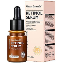Vibrant Glamour Retinol Facial Serum Anti Aging Serum Reduces Dry Lines And Fine Lines Retinol Serum For Face Has Pure Retinol For