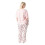 Hello Kitty (Medium) Hello Kitty Short Sleeve Long Leg Pyjama Set (Womens Pink) 2