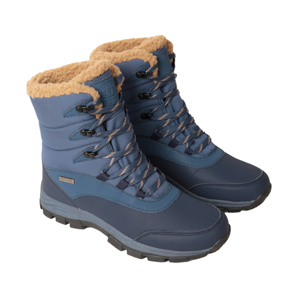 (4 UK, Navy) Animal Womens/Ladies Blizzard Waterproof Snow Boots