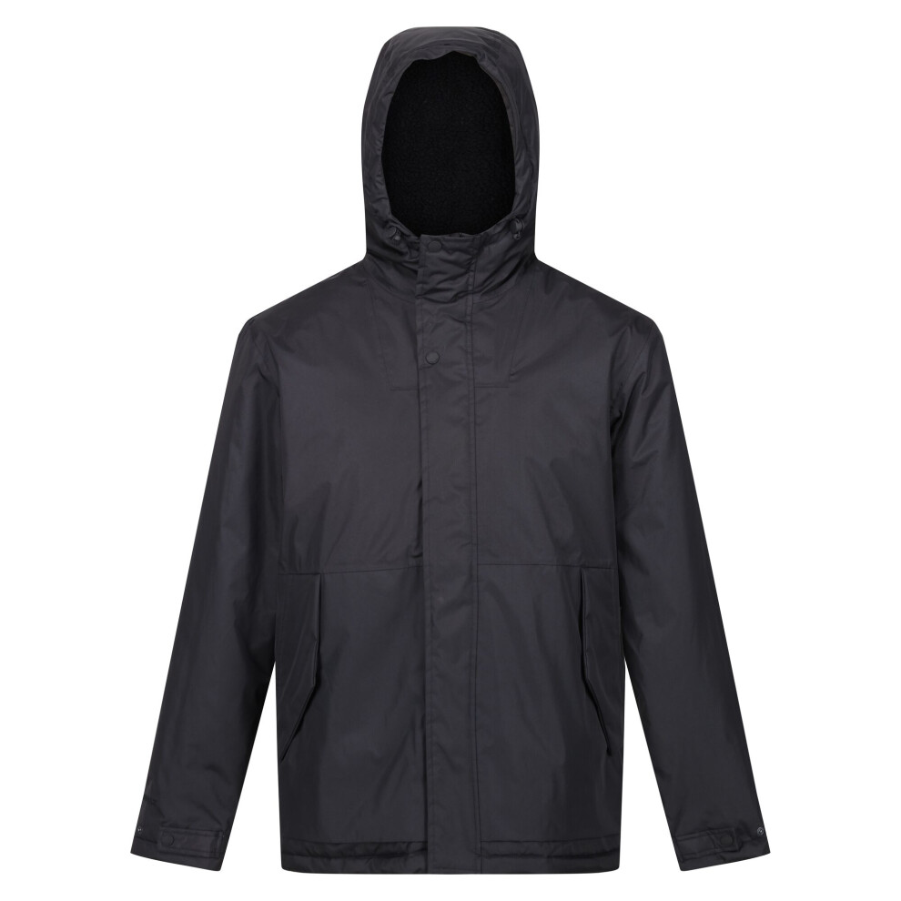 (XXL, Black) Regatta Mens Sterlings IV Waterproof Jacket