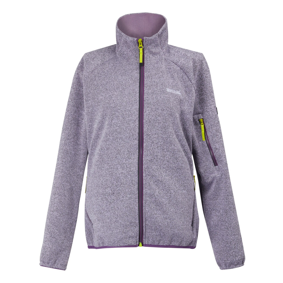 (8 UK, Lilac Frost/Sunset Purple) Regatta Womens/Ladies Ravenhill Full Zip Fleece Top