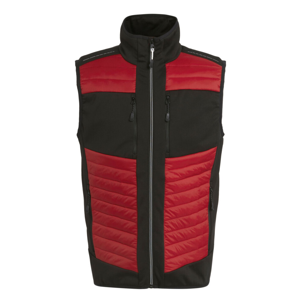 (XS, Classic Red/Black) Regatta Unisex Adult E-Volve Thermal Hybrid Body Warmer