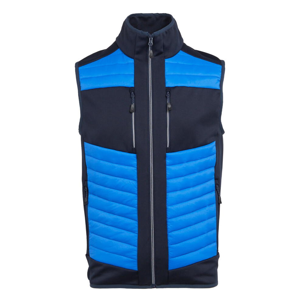 (XS, Strong Blue/Navy) Regatta Unisex Adult E-Volve Thermal Hybrid Body Warmer