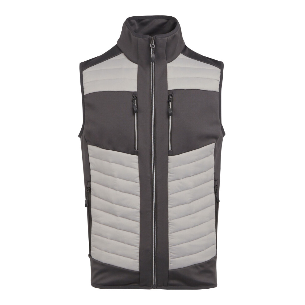 (3XL, Mineral Grey/Ash) Regatta Unisex Adult E-Volve Thermal Hybrid Body Warmer