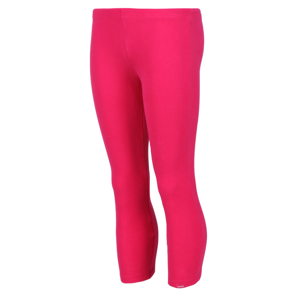 (5-6 Years, Pink Potion) Regatta Girls Thermal Base Layer Leggings