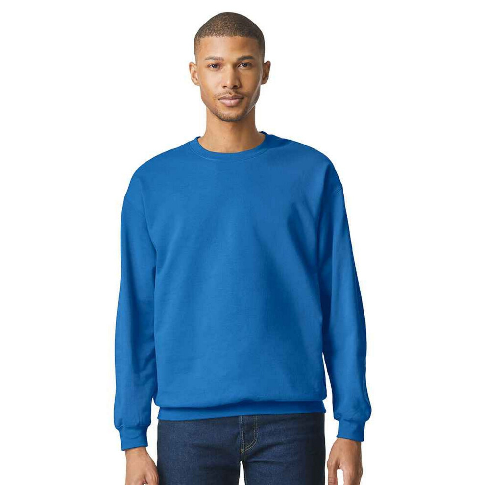 (3XL, Royal Blue) Gildan Mens Softstyle Midweight Sweatshirt