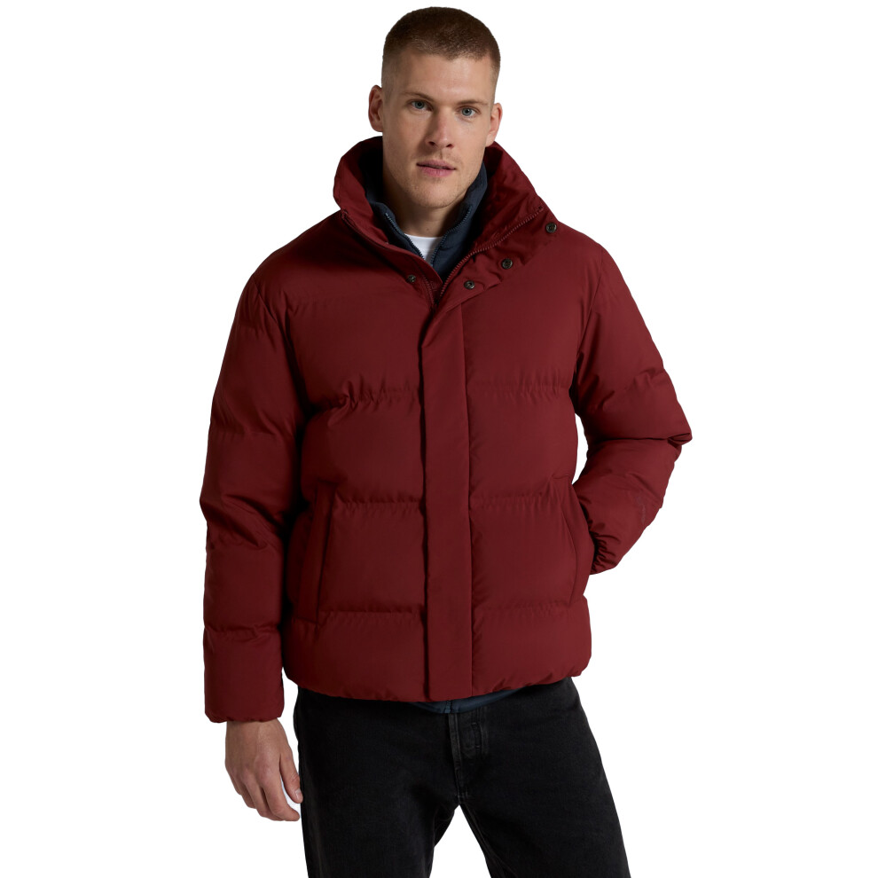 (L, Dark Red) Animal Mens Nimbus Padded Jacket