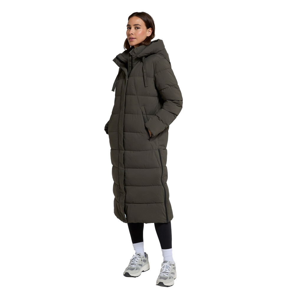 (12 UK, Dark Khaki) Animal Womens/Ladies Comfort Cloud Coat