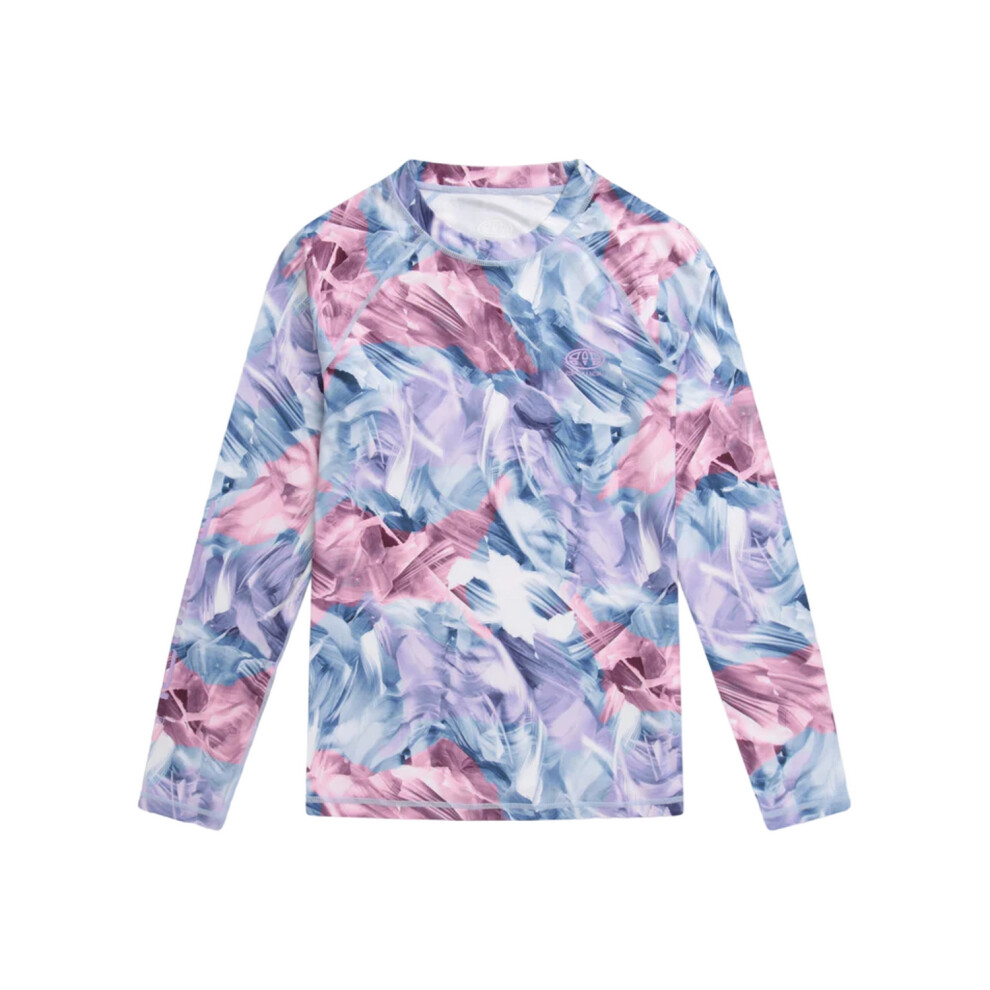 (14 UK, Light Pink) Animal Womens/Ladies Piste Printed Base Layer Top