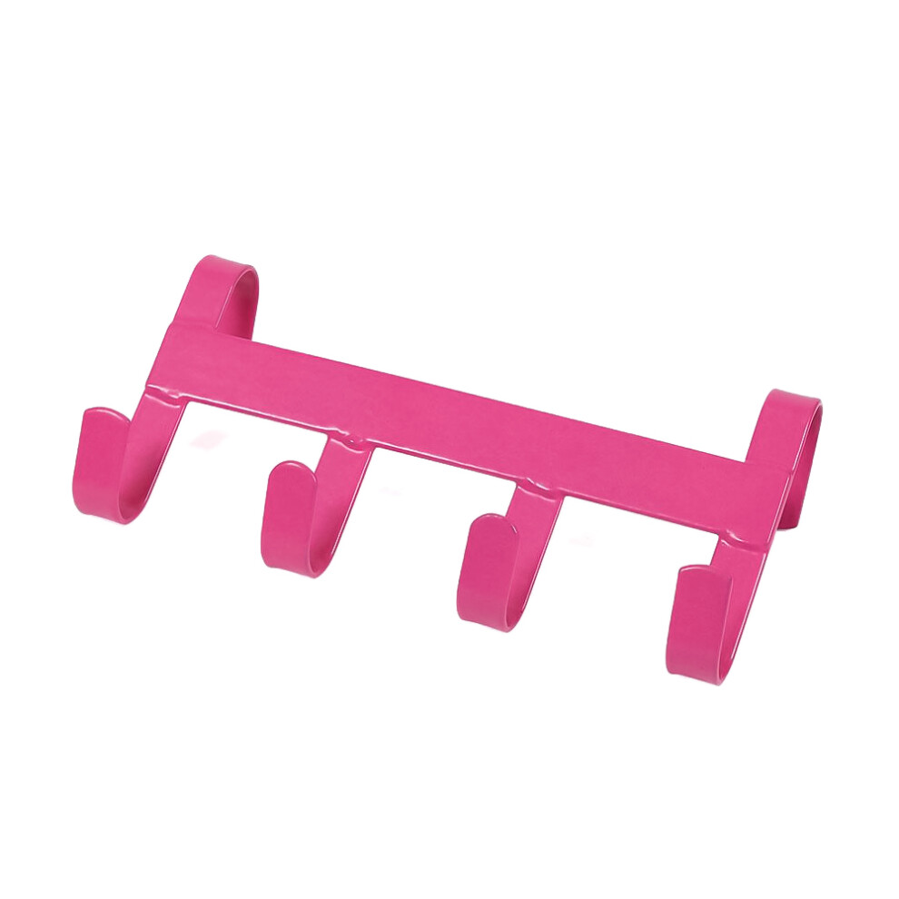 (One Size, Pink) Ezi-Kit Overdoor Hanger