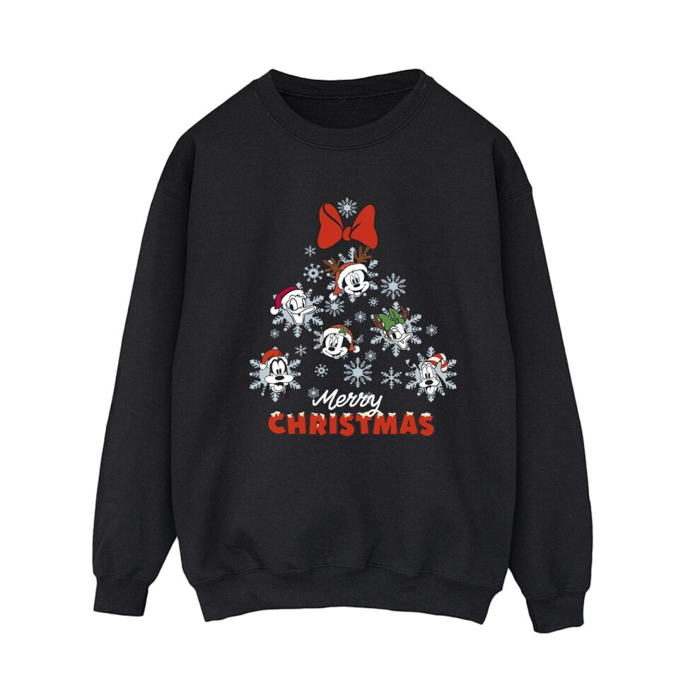 Mickey Mouse And Friends Christmas Tree Sweatshirt