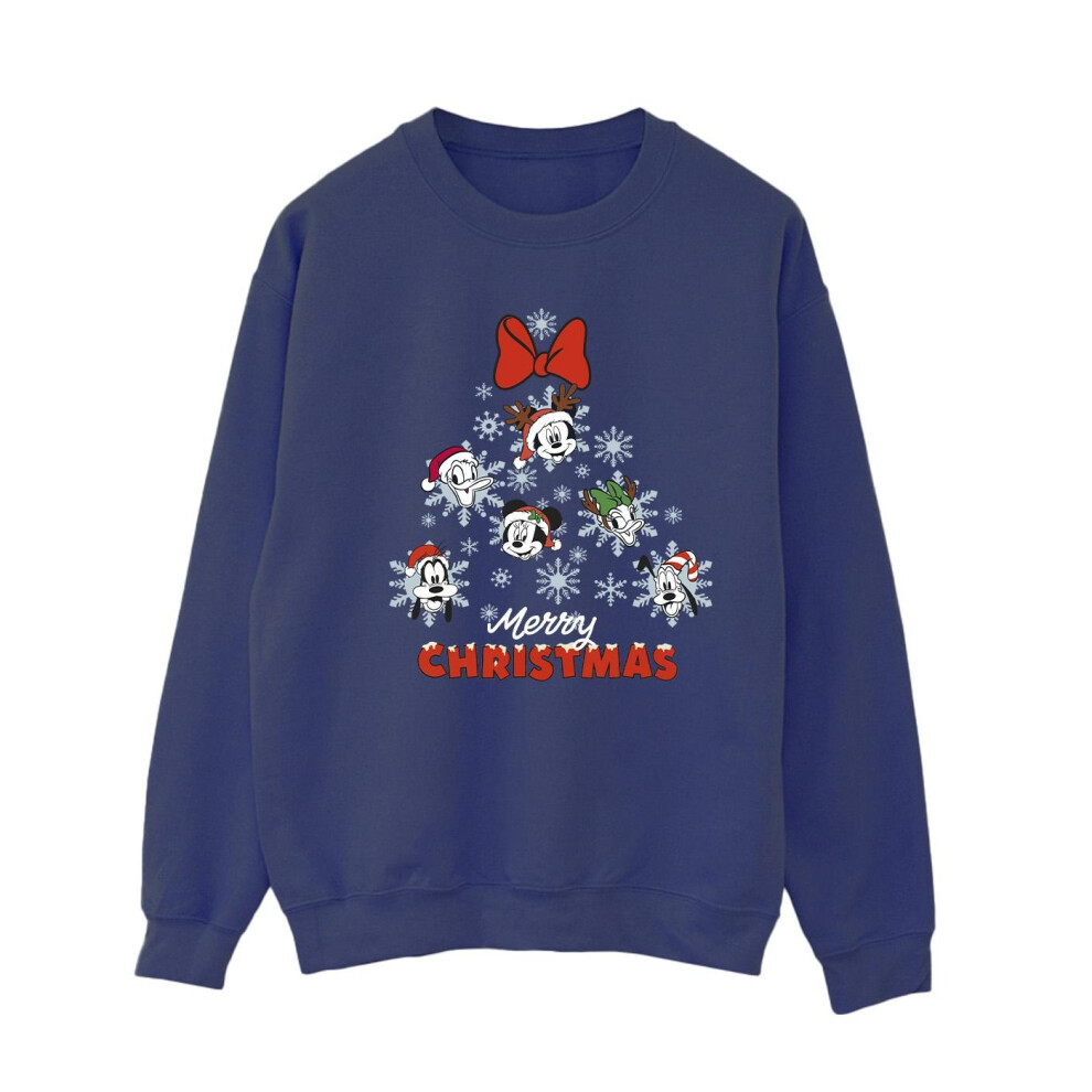 Mickey Mouse And Friends Christmas Tree Sweatshirt