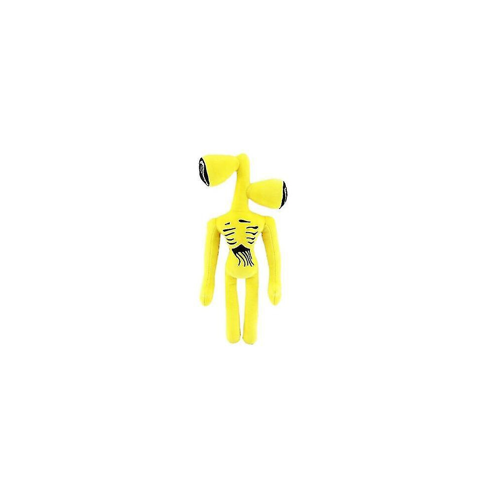 (yellow) 40cm Siren Head Plush Toy White Black Sirenhead Stuffed Doll Horror Character Figures Peluches Toys For Children Birthday Gift M