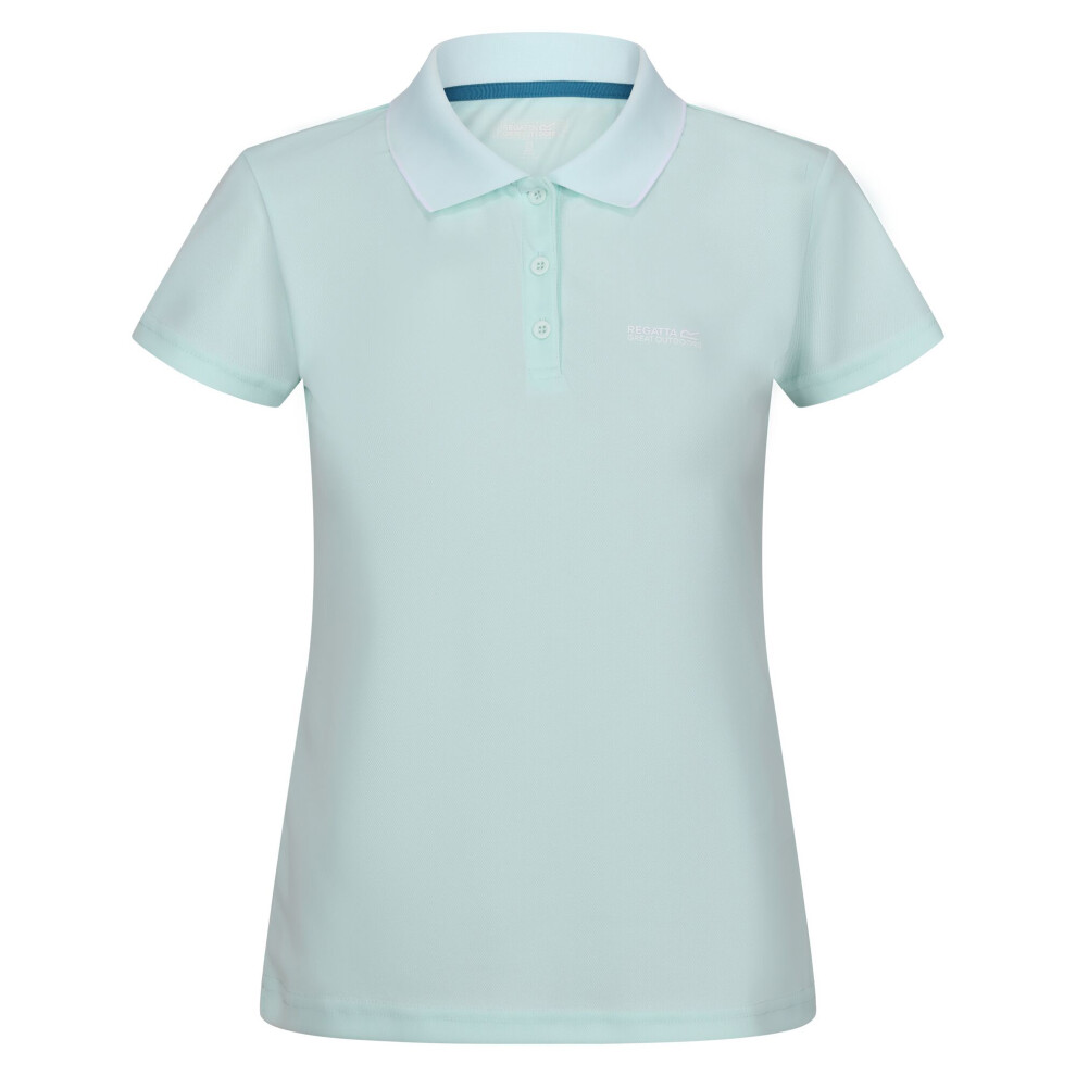 (20 UK, Bleached Aqua) Regatta Womens/Ladies Maverick V Polo Shirt