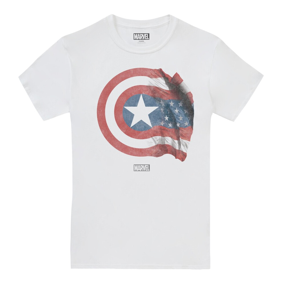 Captain America Mens Shield T-Shirt