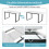 140/180x80x75cm Dining Table Telescopic Table, with Marble Patterns 4