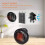 Wall Plug In Heater Fan Ceramic Space Heater Low Energy Fast Heating 3