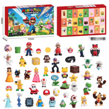 24Pcs Mario Advent Calendar 24 Days Xmas Countdown Gifts