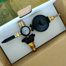Helium Latex Balloon Air Inflator Regulator With Gauge For G5/8 Tank Valves