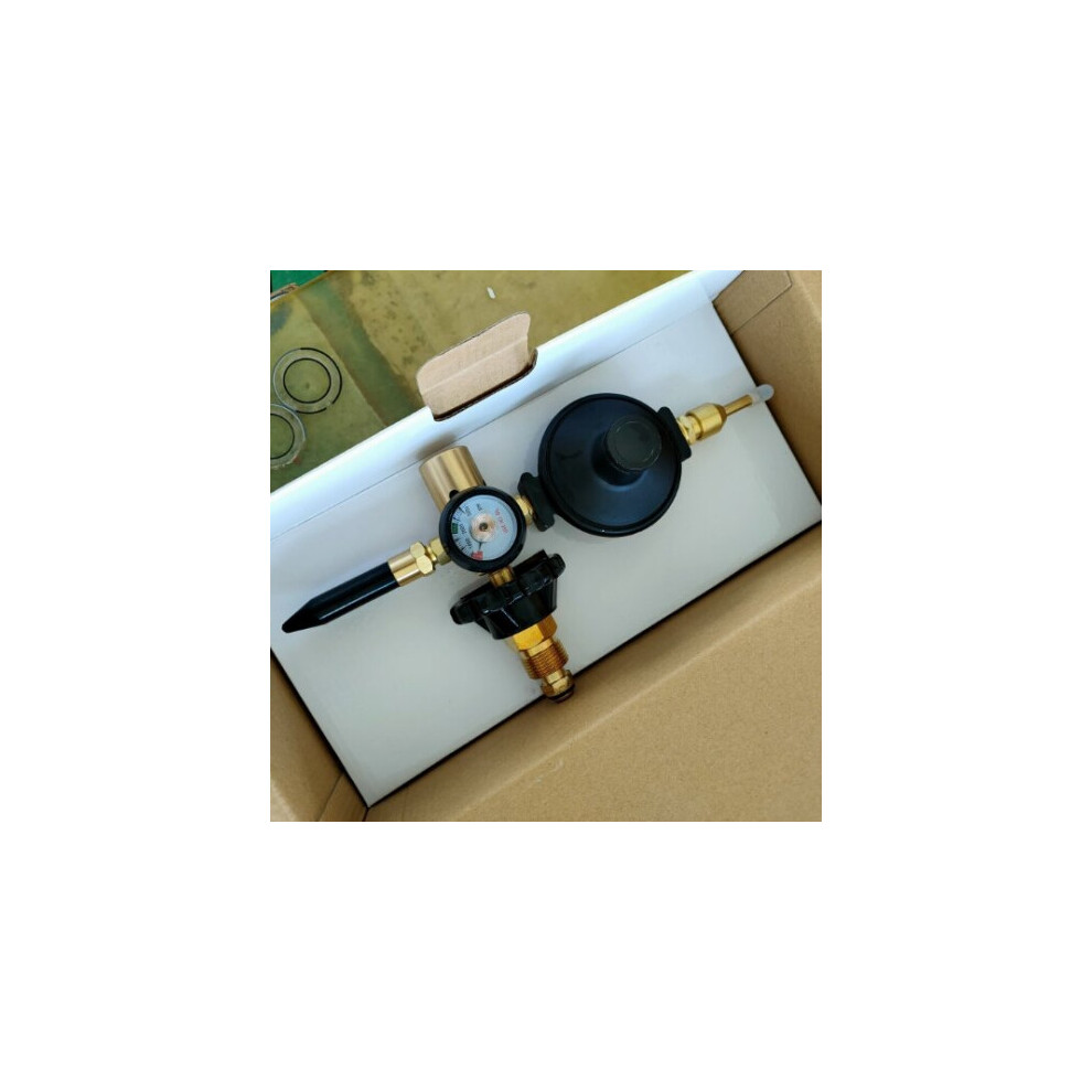 Helium Latex Balloon Air Inflator Regulator With Gauge For G5/8 Tank Valves