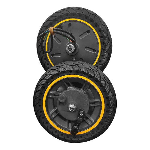 G30 Max 60/70-6.5 Honeycomb Tire 10*2.5 Honeycomb Hole Solid Tire Explosion-proof Tire Rubber Solid Tire 2