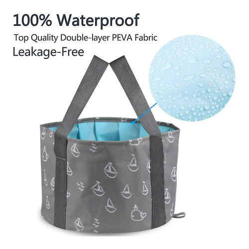 Portable Foot Bath Tub Folding Foot Soaking Bath Basin Multifunctional 2