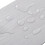 Living And Home 42Pcs Light Grey Wood Grain PVC Self-Adhesive Flooring 5
