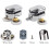 Shower Door Roller, 4 Double Rollers Shower Door Sliding Rollers Door Replacement Wheel for Shower Enclosure 4