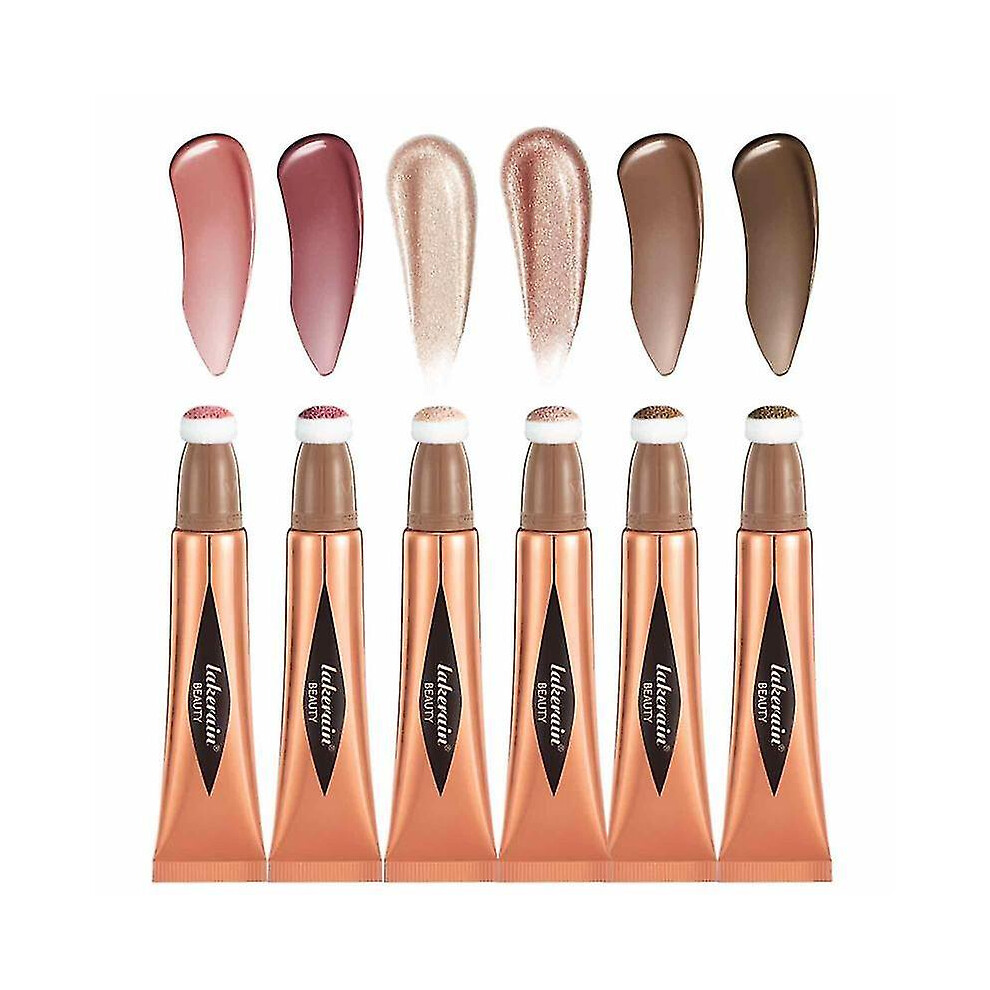 (01) Liquid Blush Highlighter Multifunctional Long-lasting Face Pigmentation Lightweight Silky Texture Natural Water-proof Blusher-image-OPC-PFP2GQS-NEW