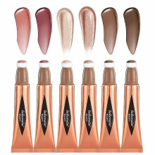 (03) Liquid Blush Highlighter Multifunctional Long-lasting Face Pigmentation Lightweight Silky Texture Natural Water-proof Blusher