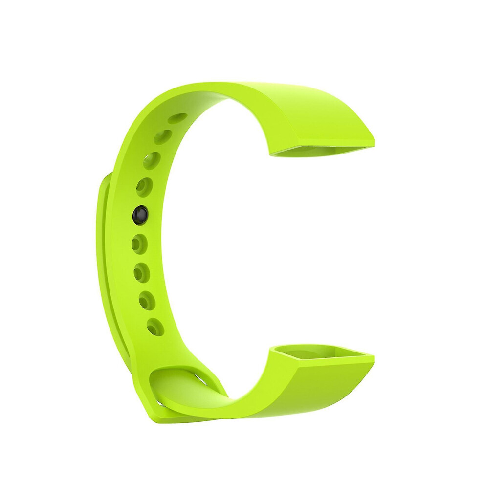 (Mint ) Wrist Watch Strap Compatible Redmi/Compatible Xiaomi Mi Band 4C Thickened Safe Tpu Replacement Smart Wristwatch Strap Kaesi Green 7305602050334