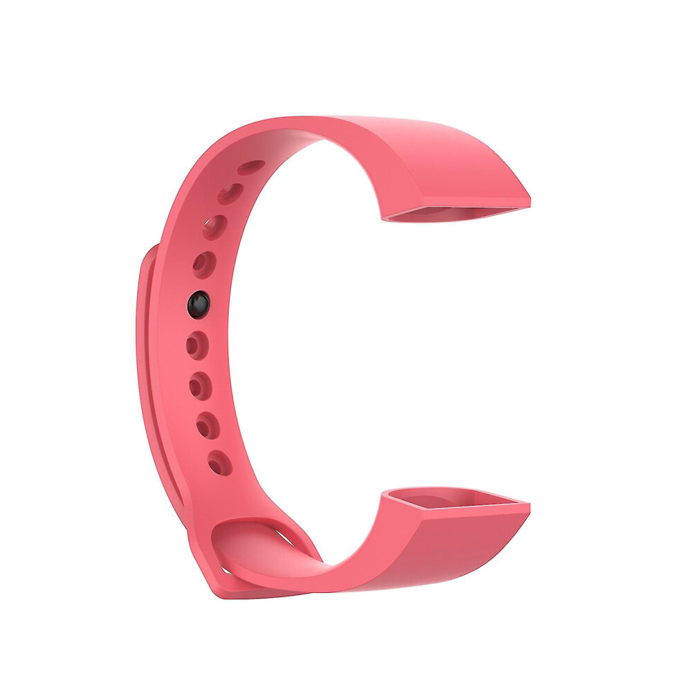 (Pink) Wrist Watch Strap Compatible Redmi/Compatible Xiaomi Mi Band 4C Thickened Safe Tpu Replacement Smart Wristwatch Strap Kaesi Pink 7305602050341