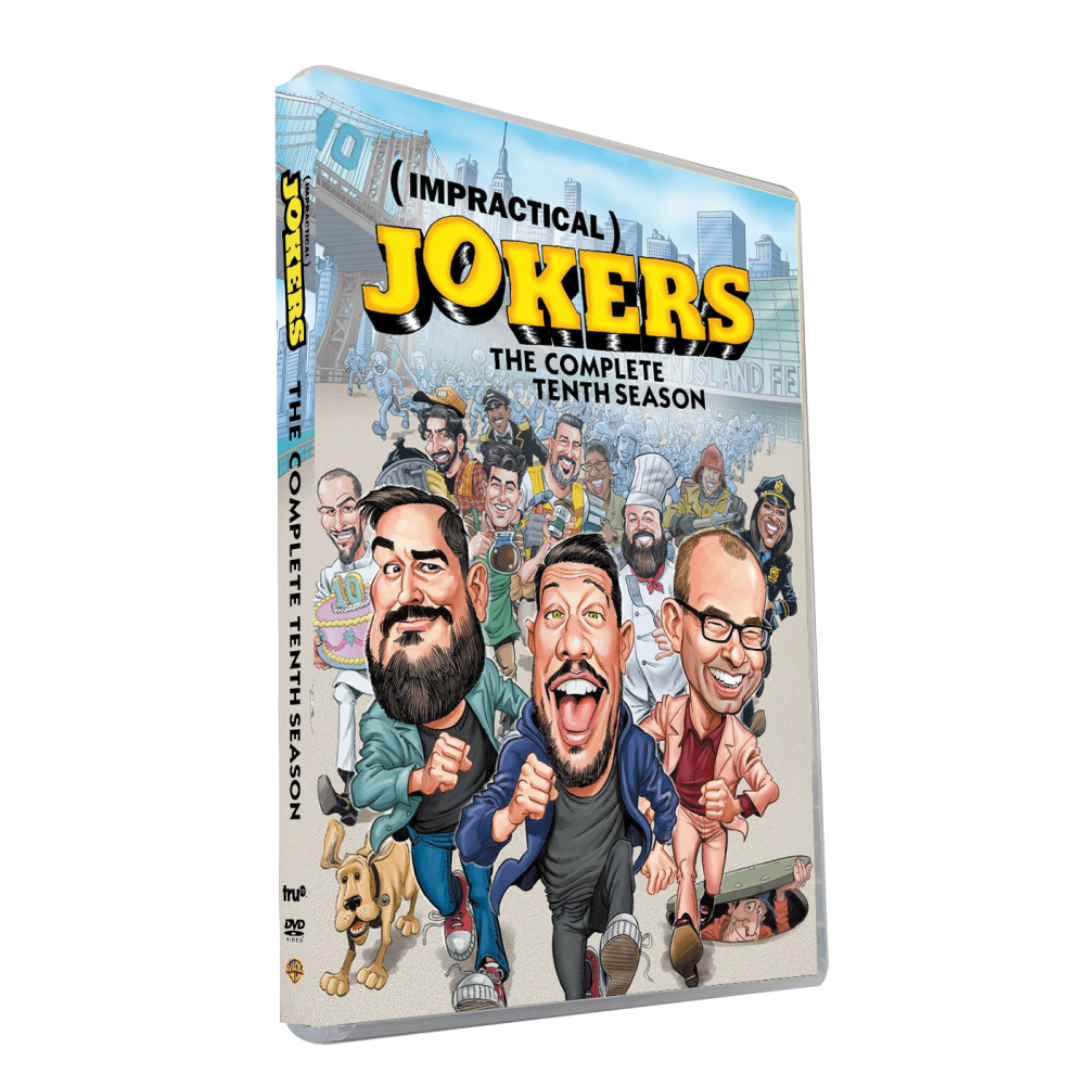 Impractical Jokers Season 10ï¼DVDï¼Box Set 3-Disc New Sealed