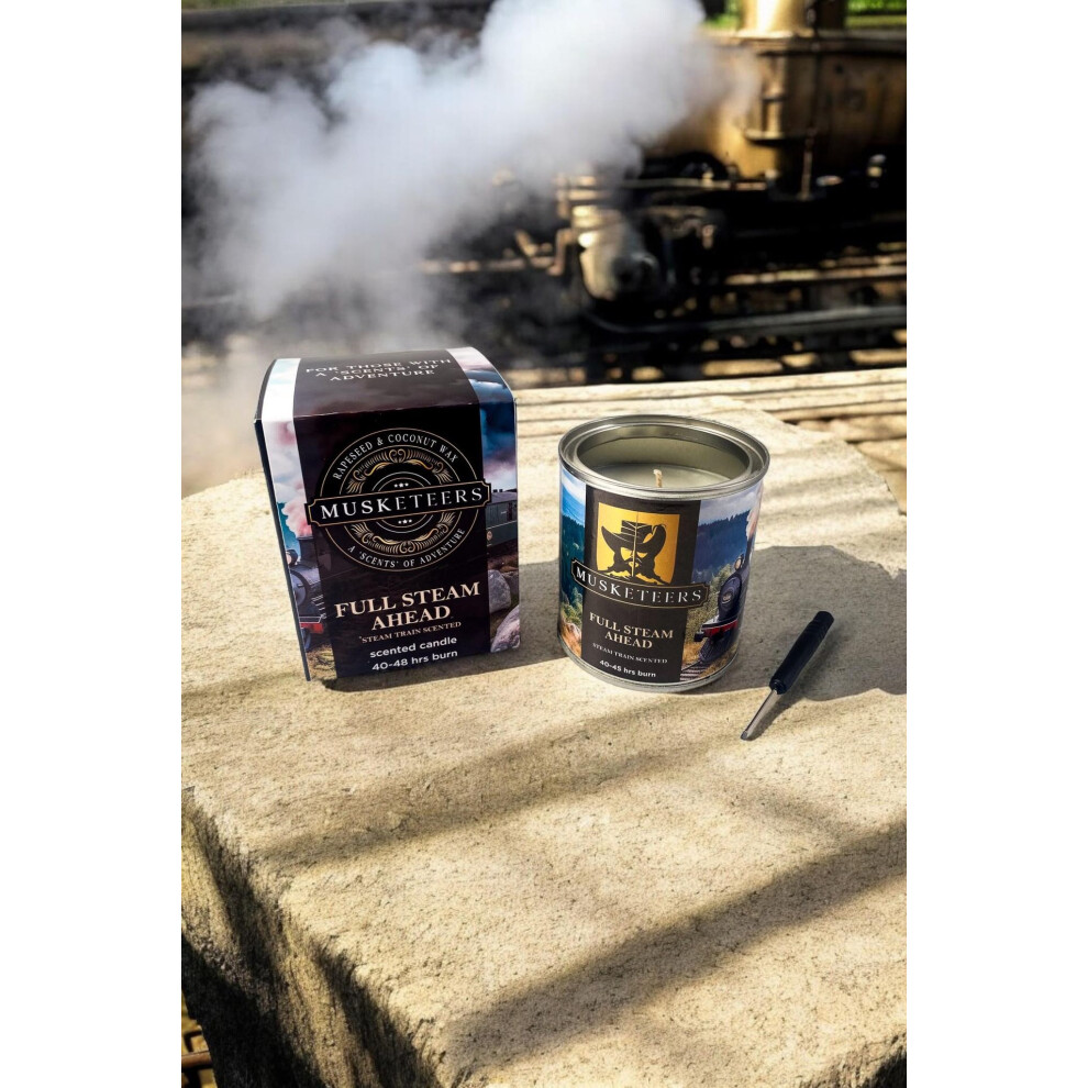 (Mini) Full Steam Ahead - Steam Train Scented Candle