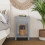 URBN Living (2x Grey) Wooden 1-Drawer Bedside Sofa Side End Table X-Frame Nightstand with Storage Shelf 3