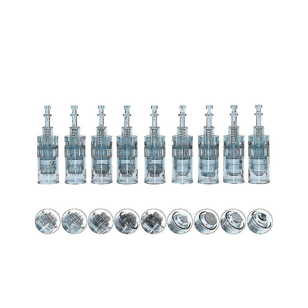 (16PIN, 10pcs) For Dr. Pen M8 Needle Cartridges Bayonet Cartridges 11 16 36 42 Nano Needle Mts Micro Skin Needling Compatible With Dr Pen