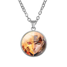 (J) Time Stone Naruto Pendant Necklace
