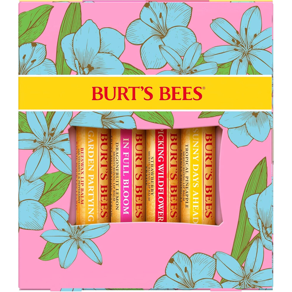 Burt's Bees Lip Balm Gift Set - 4 Flavors, 4x4.25g