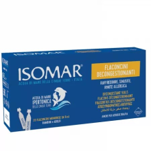 Decongestant nose drops with hypertonic seawater, 6 months + ,20x 5 ml