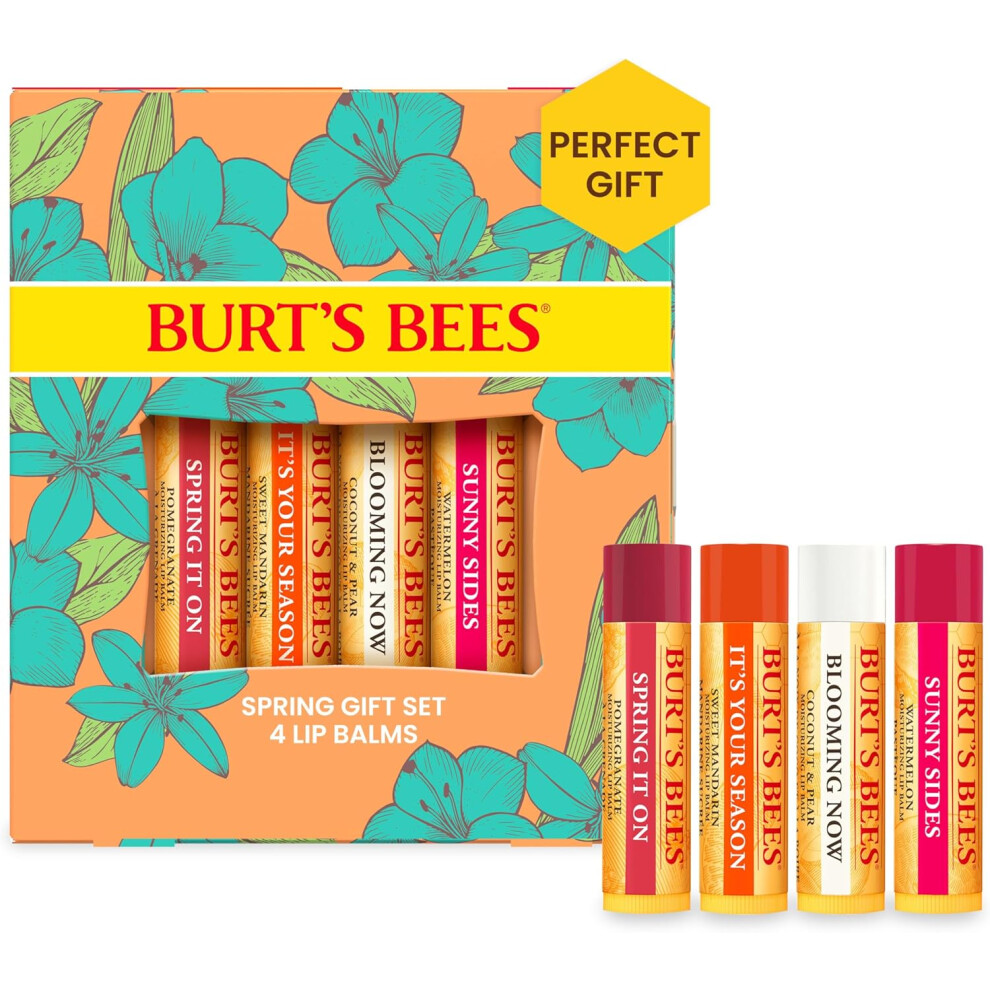 Burt's Bees Lip Balm Set - Pomegranate, Coconut & More