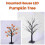 LED Pumpkin Tree, Xmas Halloween Decorations Lighted Birch Tree with LED Pumpkin 2