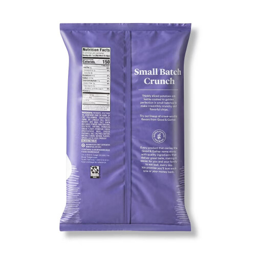 Good & Gather Parmesan Garlic Kettle Chips 8oz 2