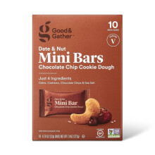 Good & Gather Date & Nut Bars Mini 7.8oz/10c
