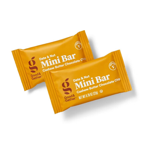 Good & Gather Date and Nut Bars 7.8oz/10ct 1