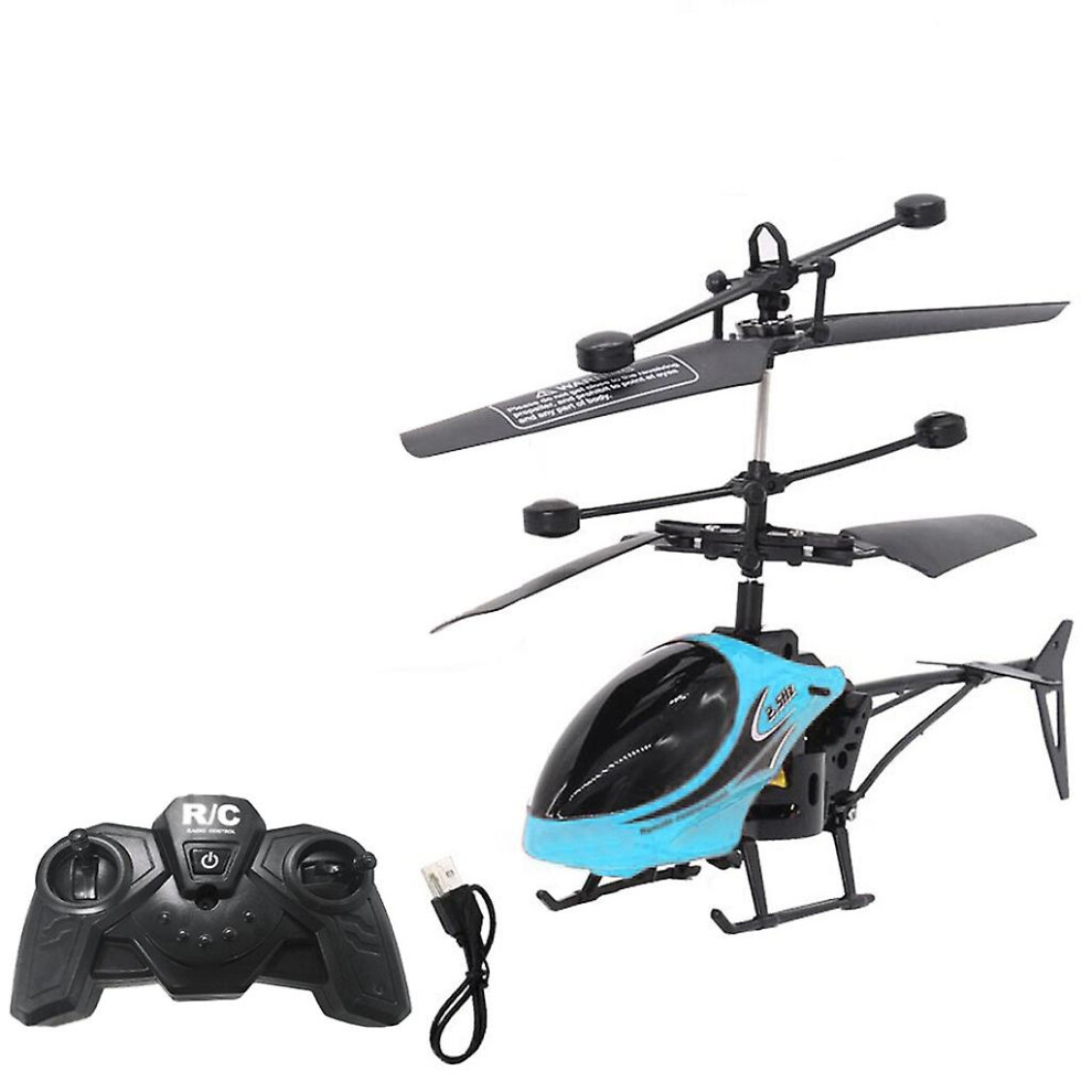 New Mini Rc Infrared Induction Remote Control Rc Toy 2Ch Gyro Helicopter Rc Drone