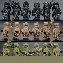 (E) Building Blocks Ghost Special Forces Military Special Forces People's Armed Forces Boys Assembled Children's Toys