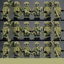 (H) Building Blocks Ghost Special Forces Military Special Forces People's Armed Forces Boys Assembled Children's Toys