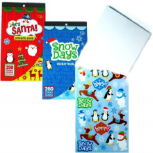 Christmas Sticker Books 24x14.5cm