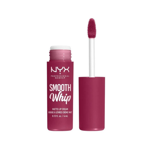 NYX Professional Makeup CREMA DE LABIOS MATE SMOOTH WHIPE #pantuflas difusas 4 ml