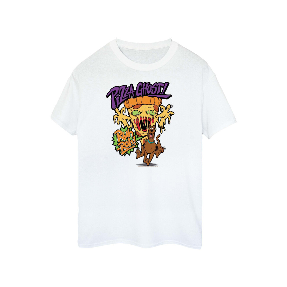 Pizza Ghost Cotton T-Shirt